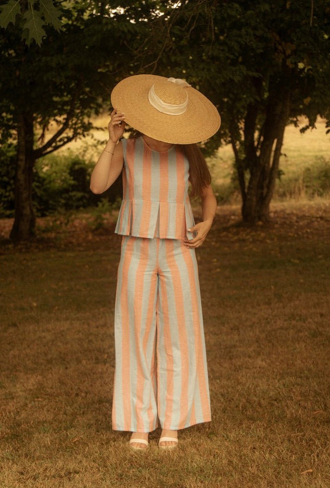 Pantalon rayé